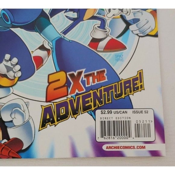 Sonic Universe Comic Books #52 Worlds Collide 5 of 12 July 2013 Signed Issue - Picture 7 of 10